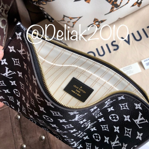 SOLD! Louis Vuitton Giant Jungle Neverfull Ivory - Picture 7 of 8